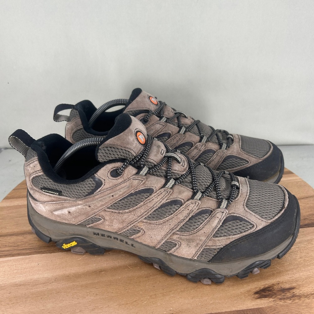 Merrell Moab 2 Waterproof Hiking Shoes Mens 11W Brown Suede Vibram J037499W
